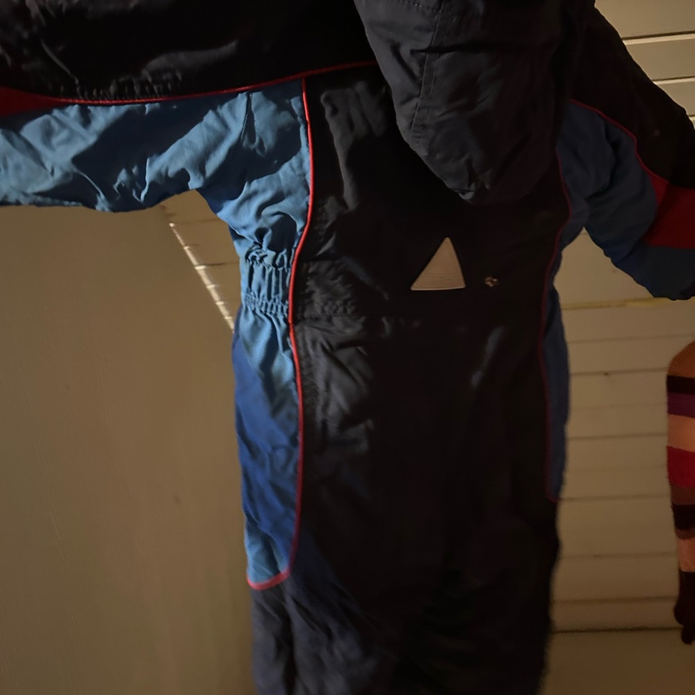 L.L. Bean Navy and Sky Blue Snowsuit - Picture 2 of 3